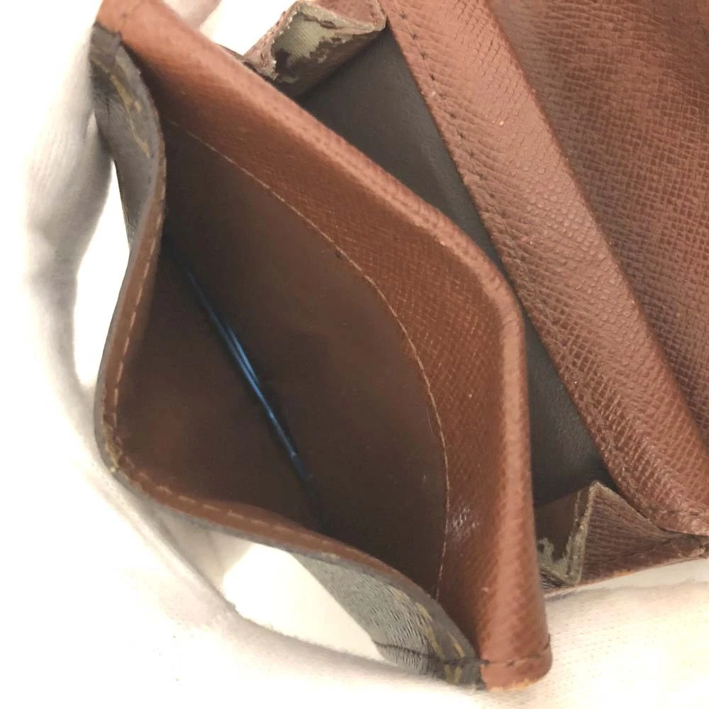 $440 2000 Louis Vuitton Porte Monnaie Coin Purse Wallet MI1010