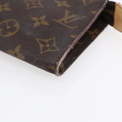 $590 1998 LOUIS VUITTON Monogram Bucket 27 Pouch AR0938