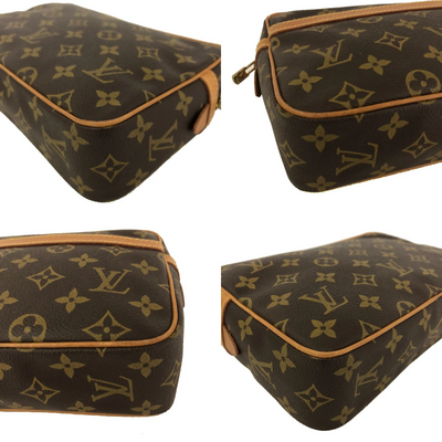 $600 1988 Louis Vuitton Monogram Compiegne 23 Toiletries 881TH