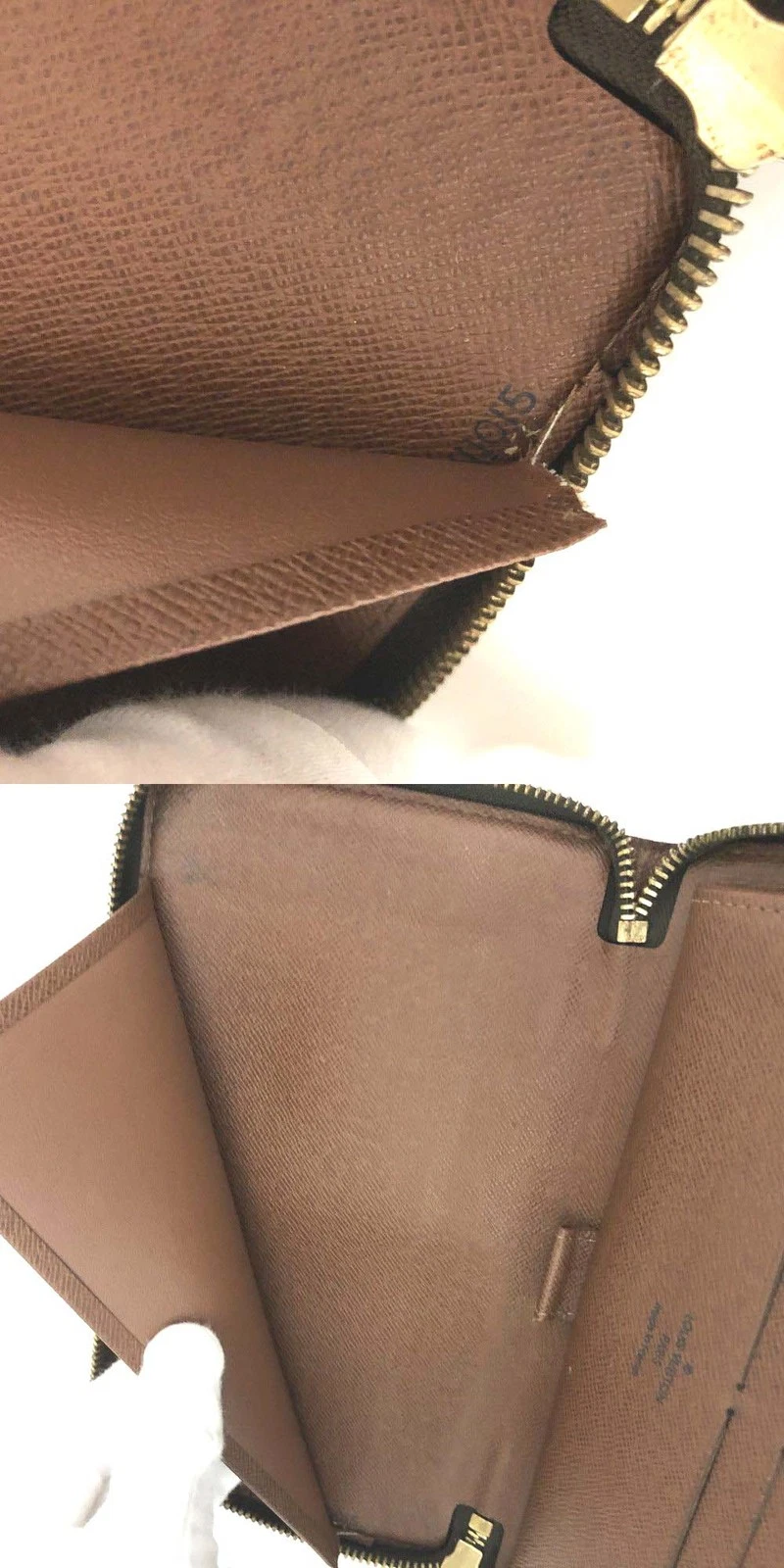 $1040 Louis Vuitton Monogram Zippy Zip Around Organizer Long Wallet VI1015