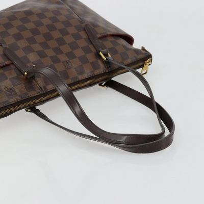 $1,350 2014 Louis Vuitton Damier Ebene Totally PM Tote Bag TJ2104