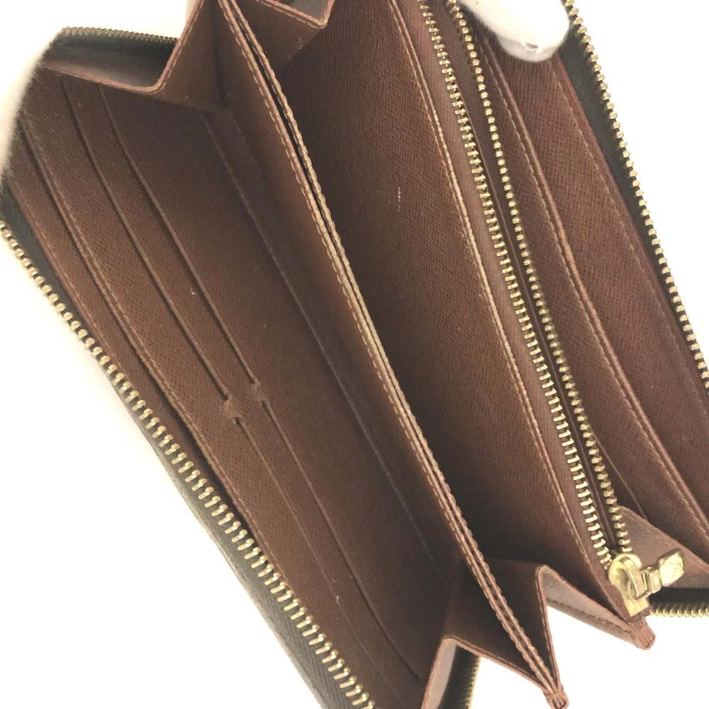 $965 2012 Louis Vuitton Monogram Zippy Wallet GI2182
