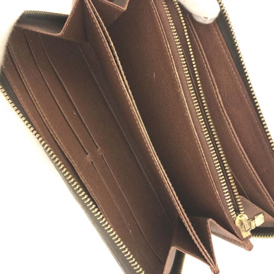 $965 2012 Louis Vuitton Monogram Zippy Wallet GI2182