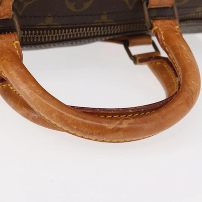 $1540 1984 LOUIS VUITTON Monogram Speedy 30 Hand Bag SA824