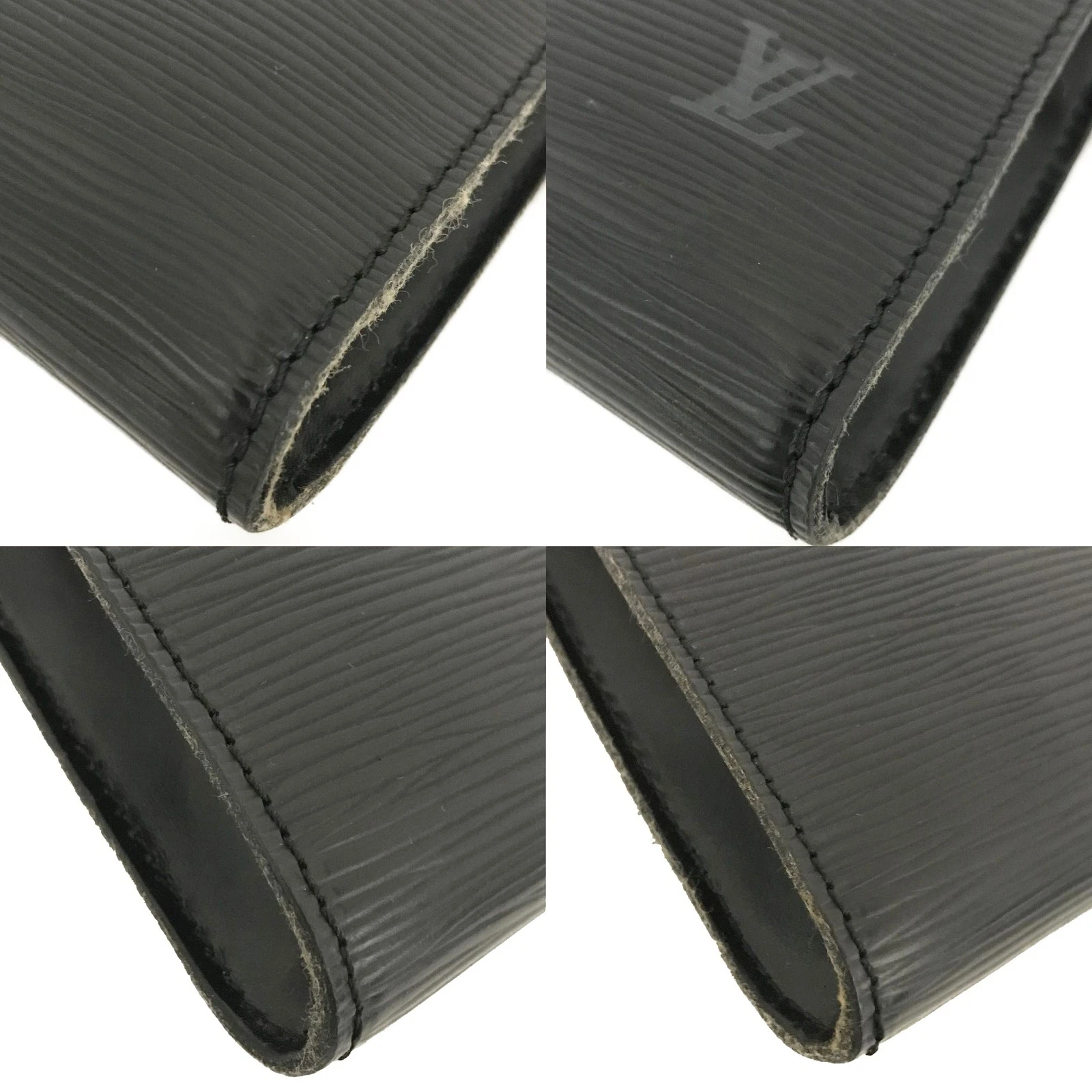 $1560 1992 Louis Vuitton Epi Pochette Accessories Leather Pouch Hand Bag VI0972