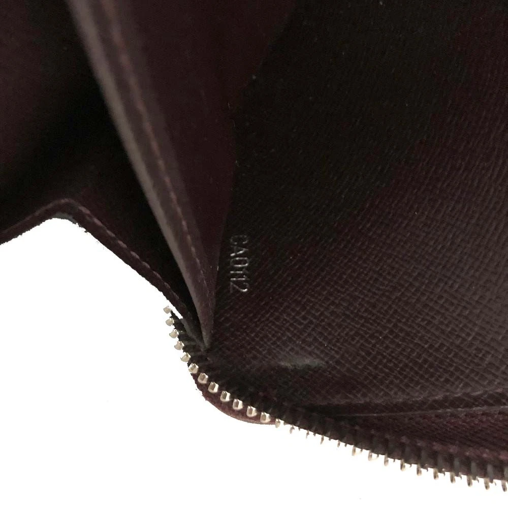 $970 Louis Vuitton Epi Electric Zippy Zip Around Long Wallet Purple CA0112