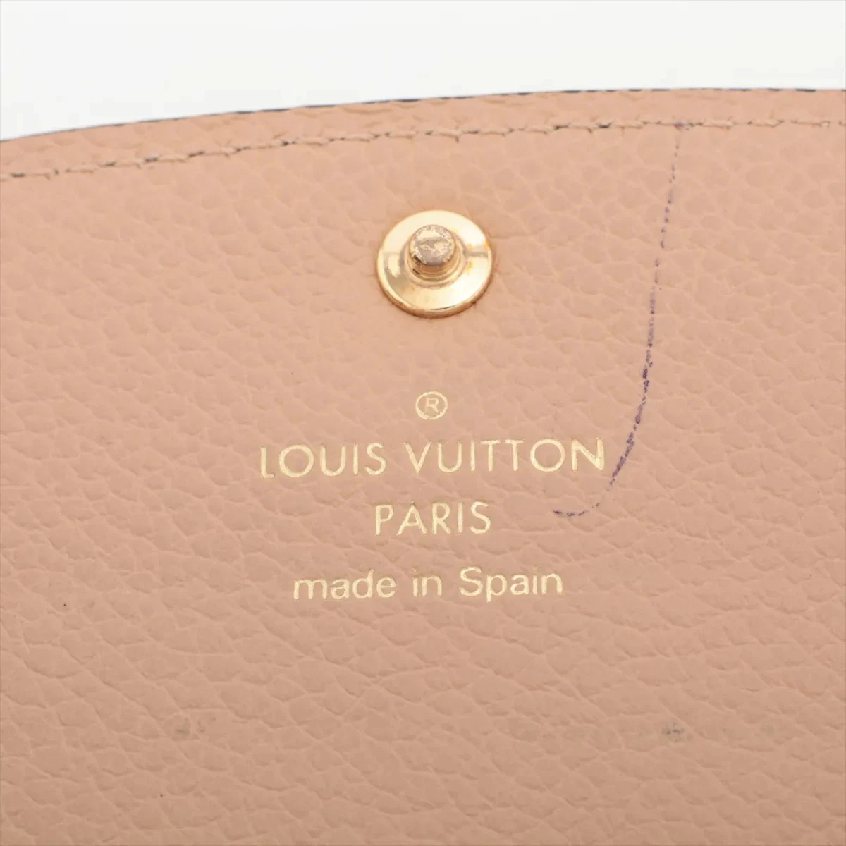 $775 RFID Louis Vuitton Empreinte Emilie Wallet Black Dune