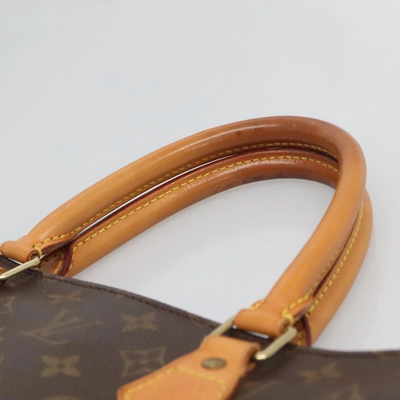 LOUIS VUITTON Monogram Sac Plat Hand Bag