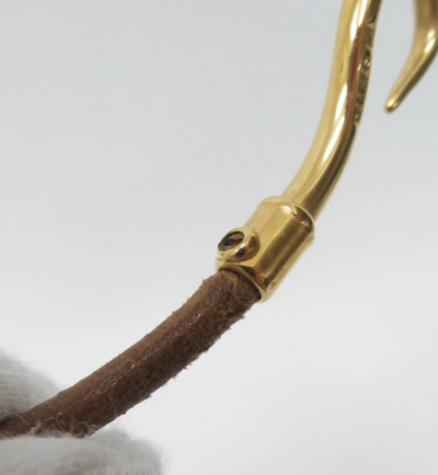 $450 Hermes Jumbo Hook Bracelet Accessory