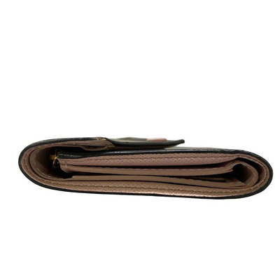 LOUIS VUITTON Portefeuille Victorine M62360 Rose Ballerine Monogram MI4118