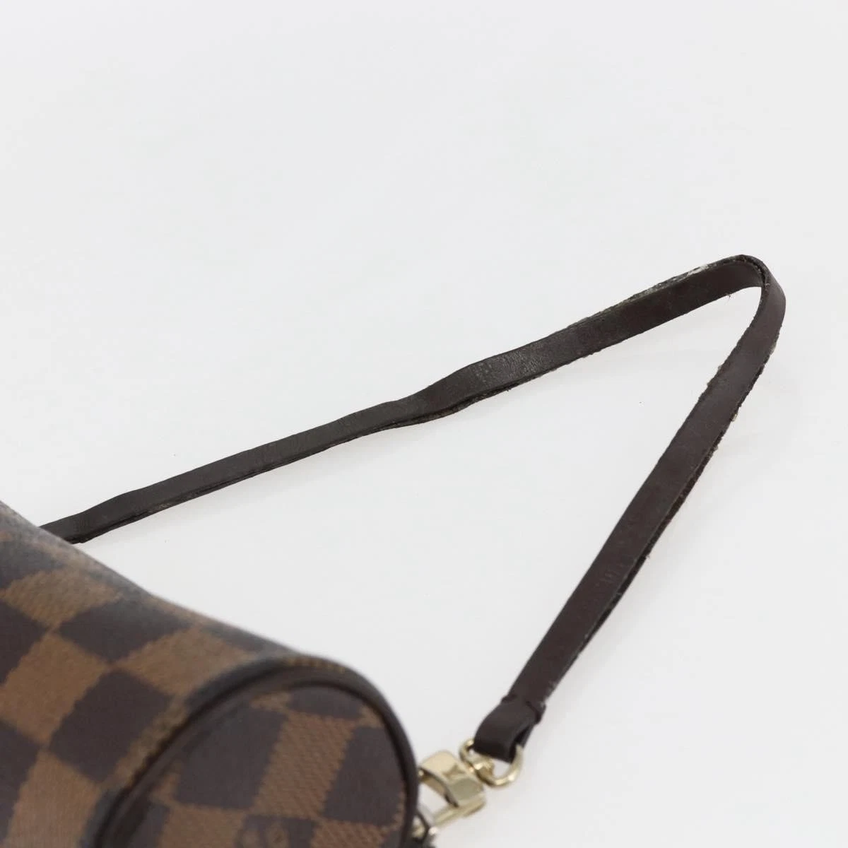 $1560 LOUIS VUITTON Damier Ebene Papillon Pochette VINTAGE
