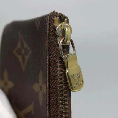 $355 LOUIS VUITTON Monogram Key Pouch Spain