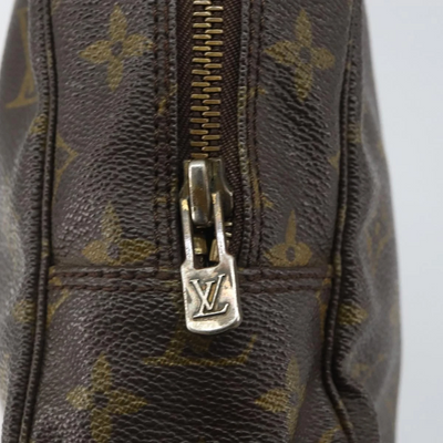 $600 1985 Louis Vuitton Cosmetic Pouch Trousse Toilette 28 851TH