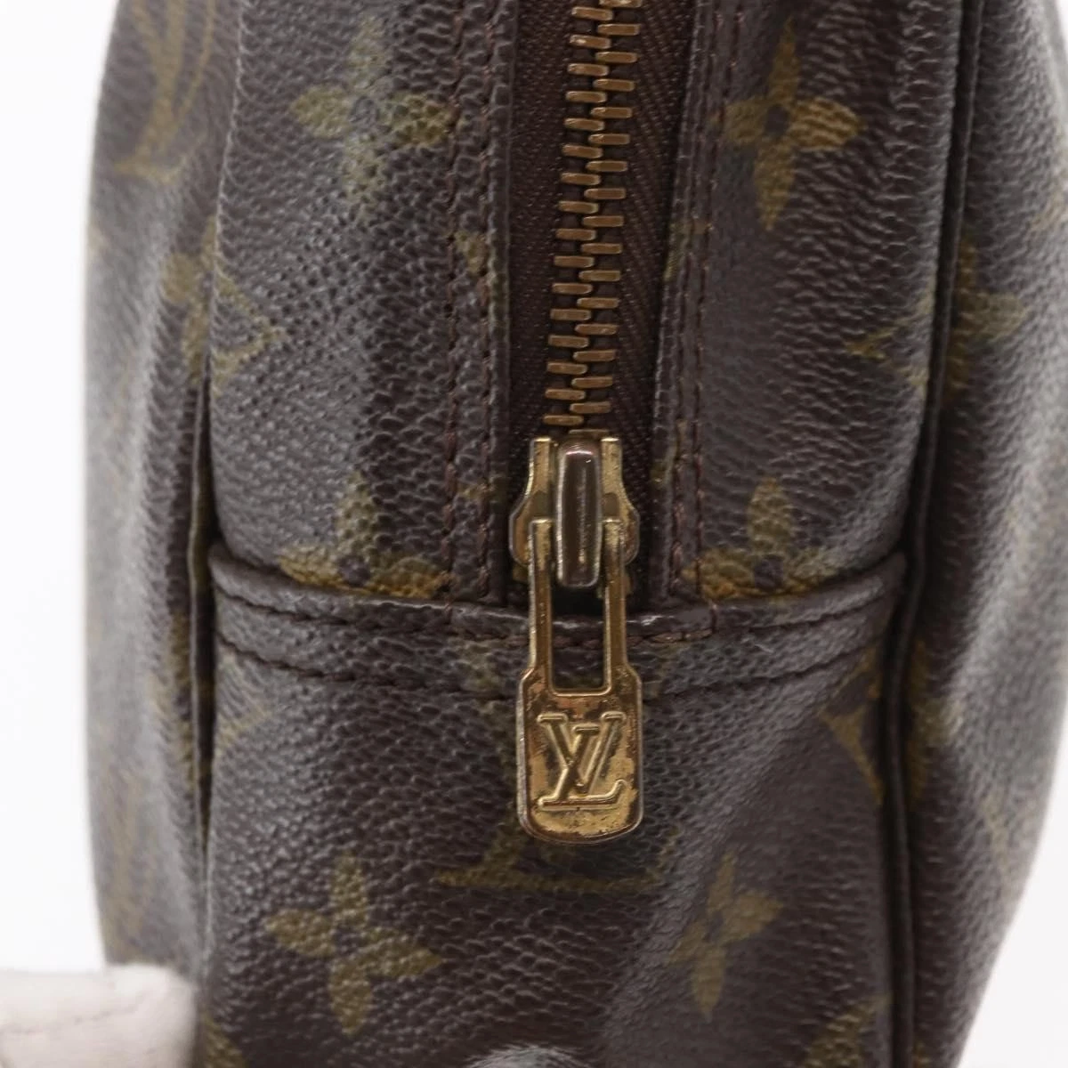 $600 LOUIS VUITTON Monogram Trousse Toilette 28 VINTAGE FRANCE