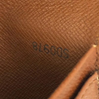 $675 1998 Louis Vuitton Monogram Porte Monnaie Billets Viennois Bifold Wallet SD0978