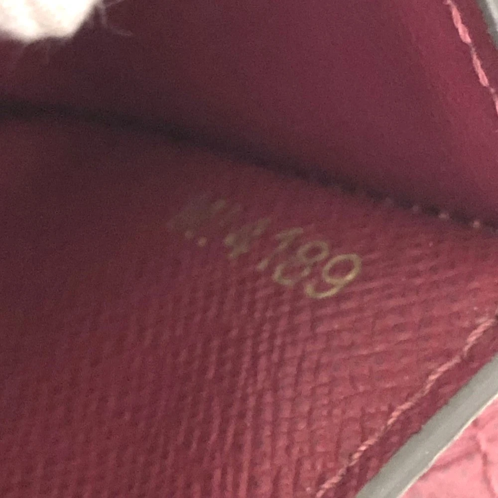 $535 2019 Louis Vuitton Monogram Zoe Wallet Fuchsia MI4189