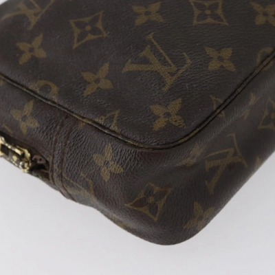 $600 LOUIS VUITTON Monogram Trousse Toilette 23 FRANCE VINTAGE