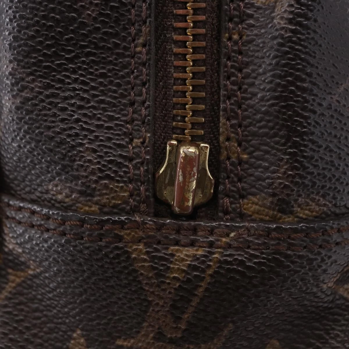 $600 1986 LOUIS VUITTON Monogram Trousse Toilette 28 Clutch Bag 863