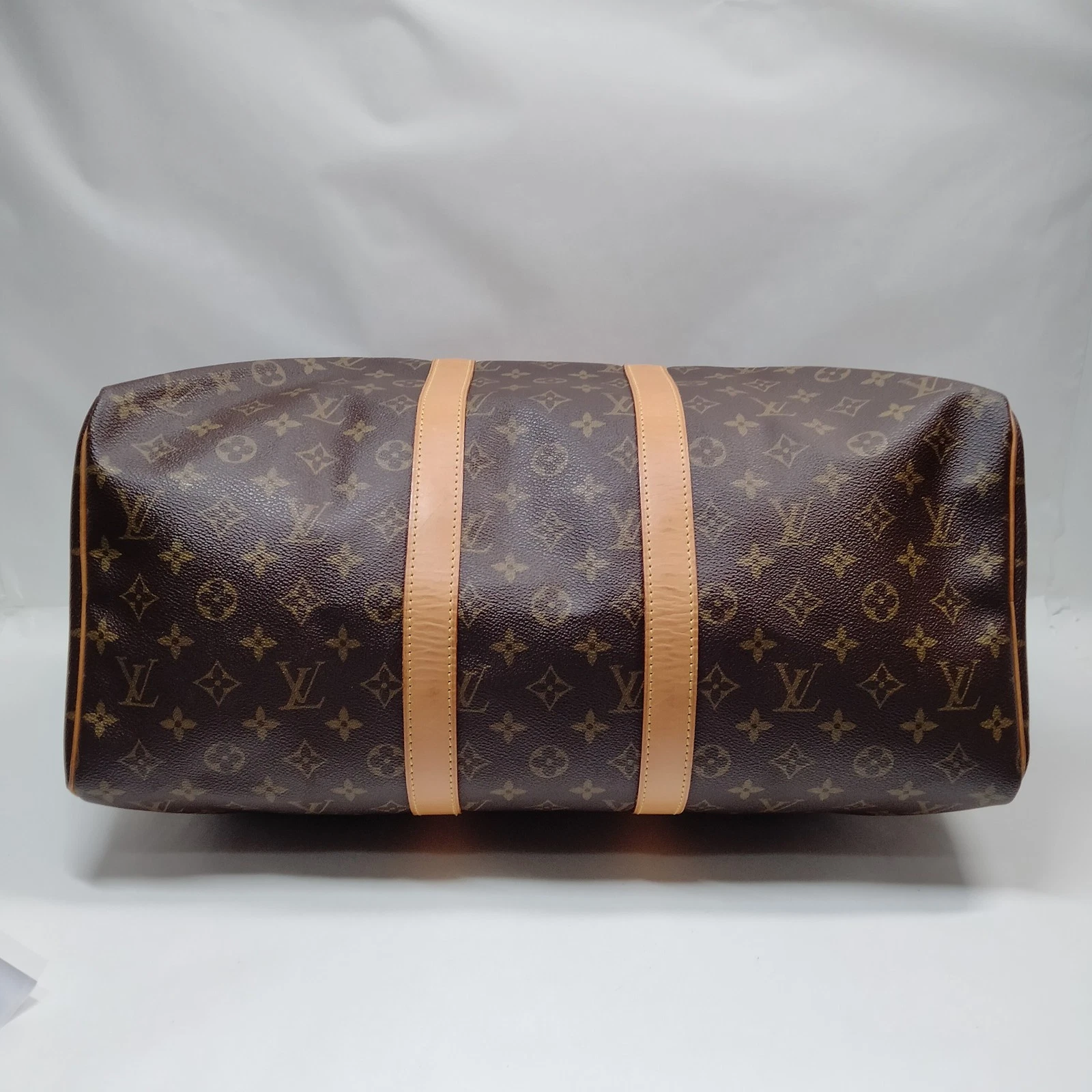 Louis Vuitton Keepall 45 Boston Bag Brown Monogram FL0040