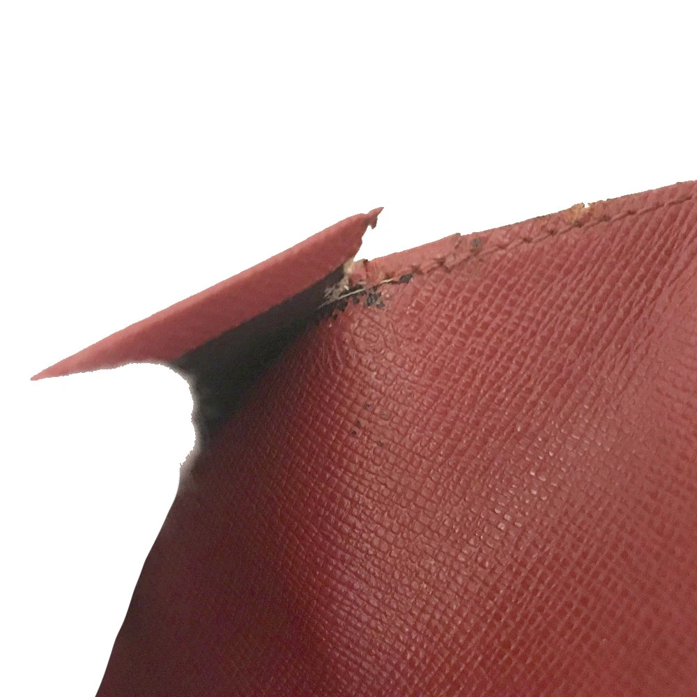 $720 1999 Louis Vuitton Epi Porte Monnaie Billets Tresor Leather Bifold Wallet MI1919