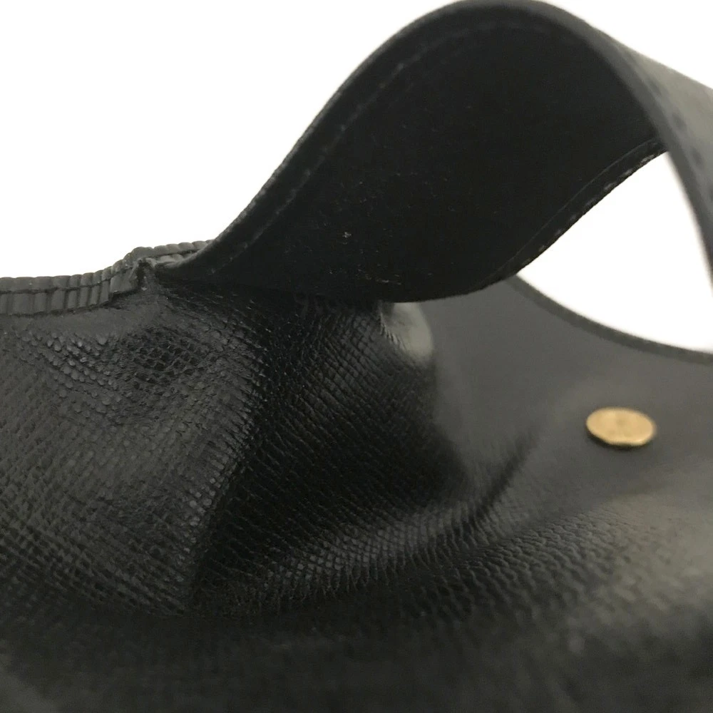$445 Louis Vuitton Epi Multicles Leather 4 Ring Key Case Black CA0916