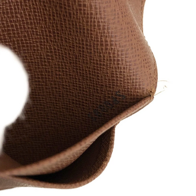 Louis Vuitton Monogram Porte Papier Zippe Bifold Wallet Brown SP0083