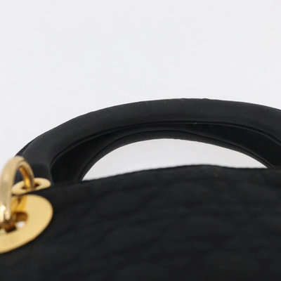 $5100 Dior Nylon Cannage Medium Lady Dior Black