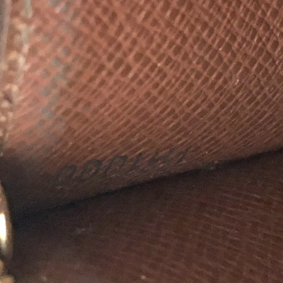 $725 2000 Louis Vuitton Monogram Portefeiulle Sarah Long Bifold Wallet Brown TH1000