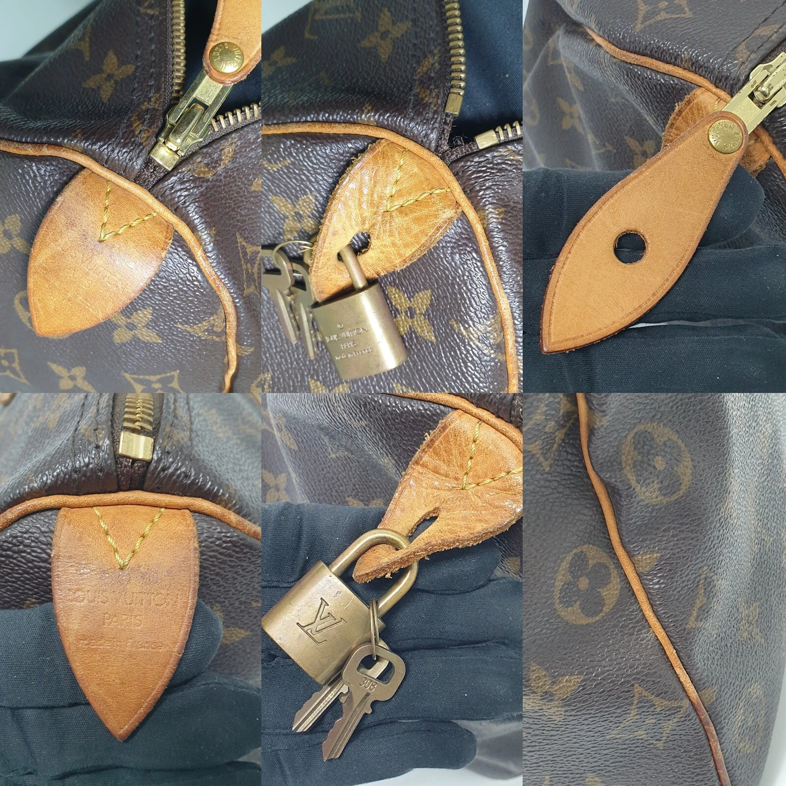 2005 Louis Vuitton Speedy 35 Monogram AA0065