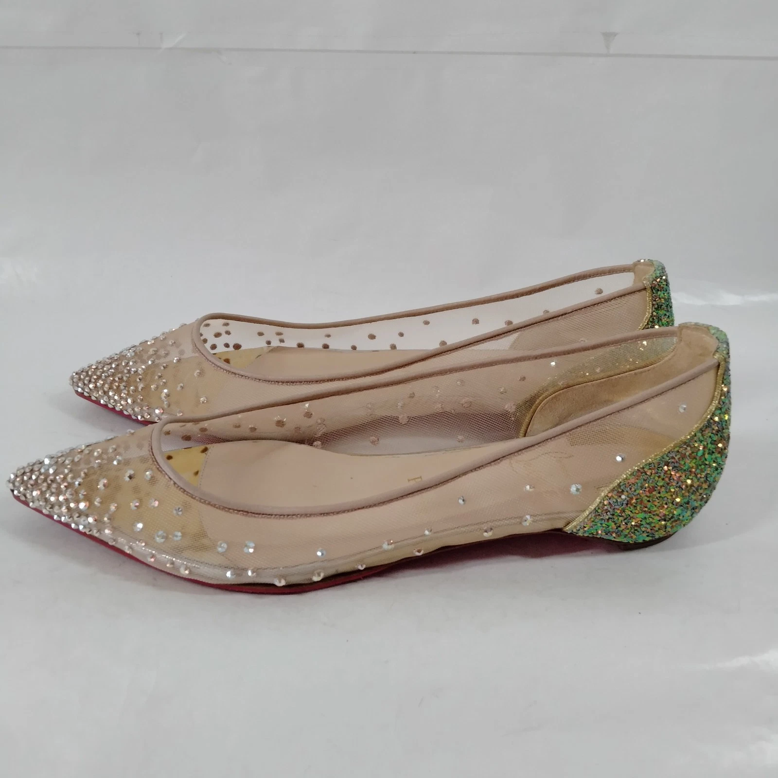Christian Louboutin Pumps Women Beiges Nylon