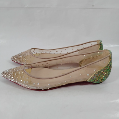 Christian Louboutin Pumps Women Beiges Nylon