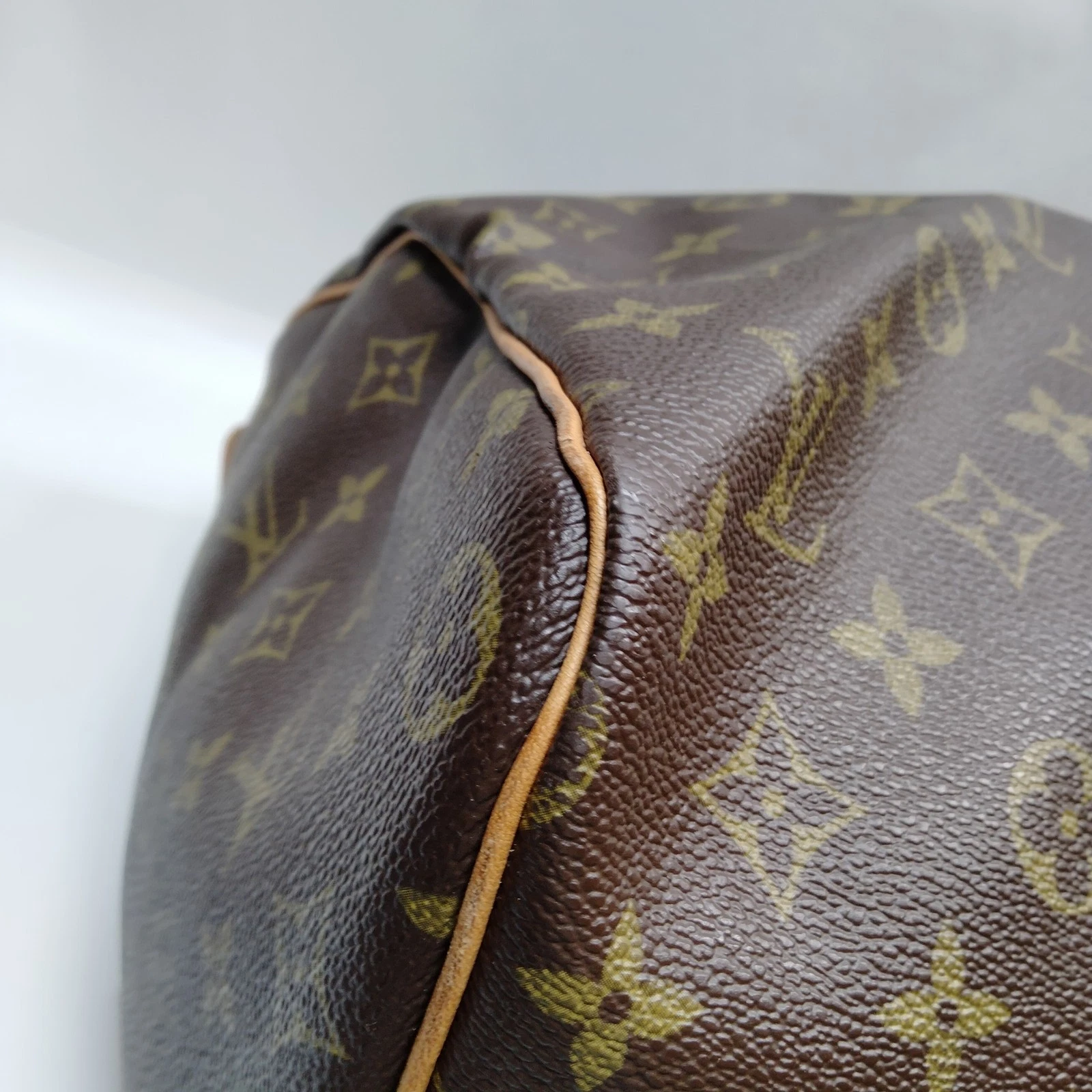 Louis Vuitton Keepall 45 Boston Bag Brown Monogram FL0040