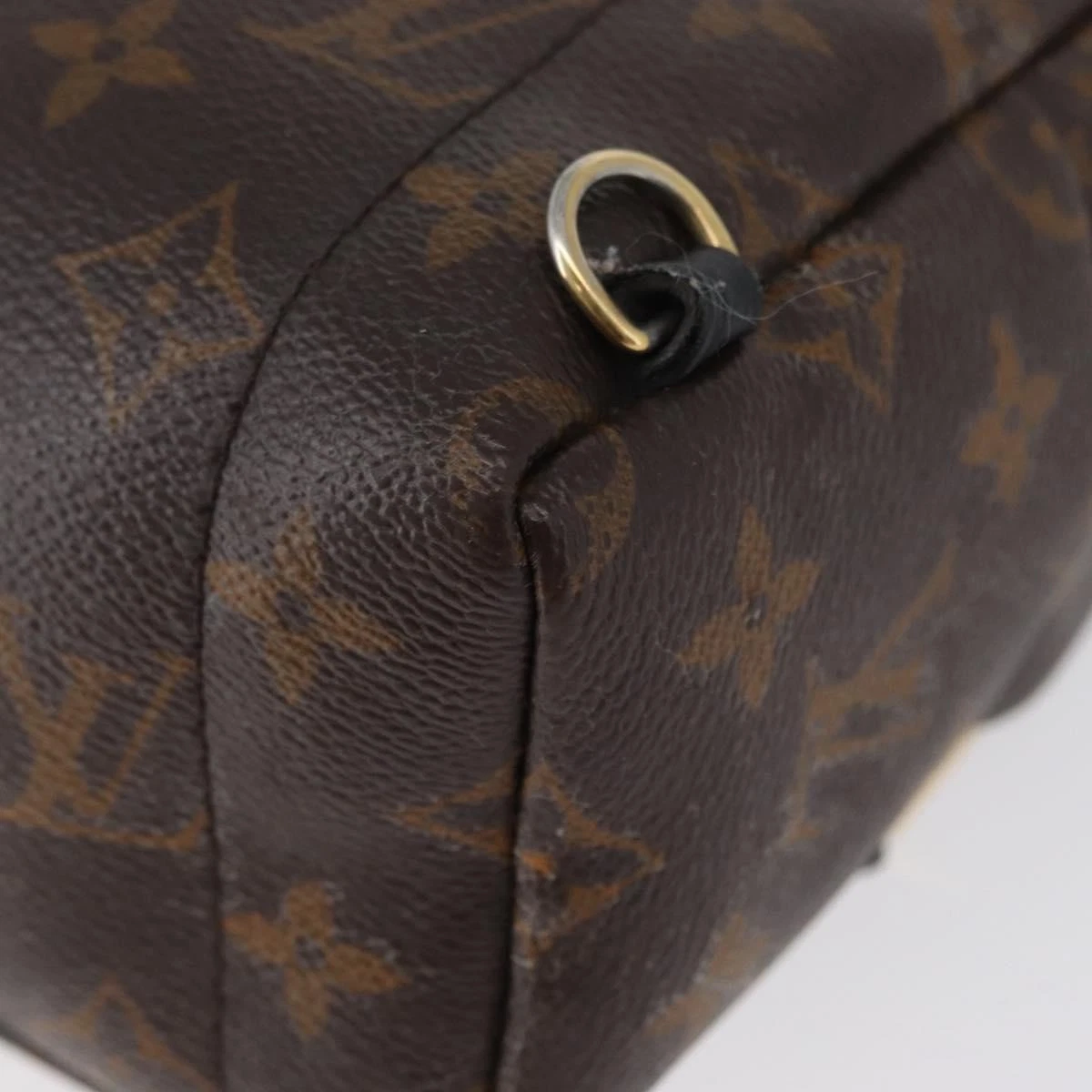 $2,340 2020 Louis Vuitton Monogram Palm Springs Mini Backpack FL2200