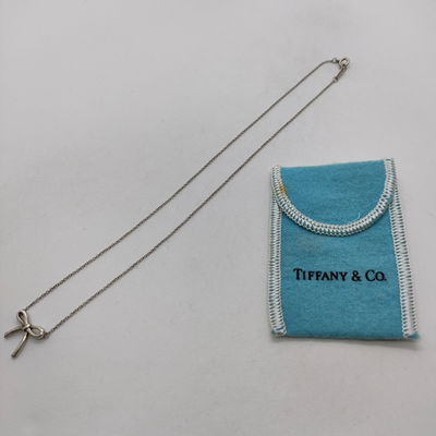 $390 Tiffany and Co. Necklace Silver 925 10019548