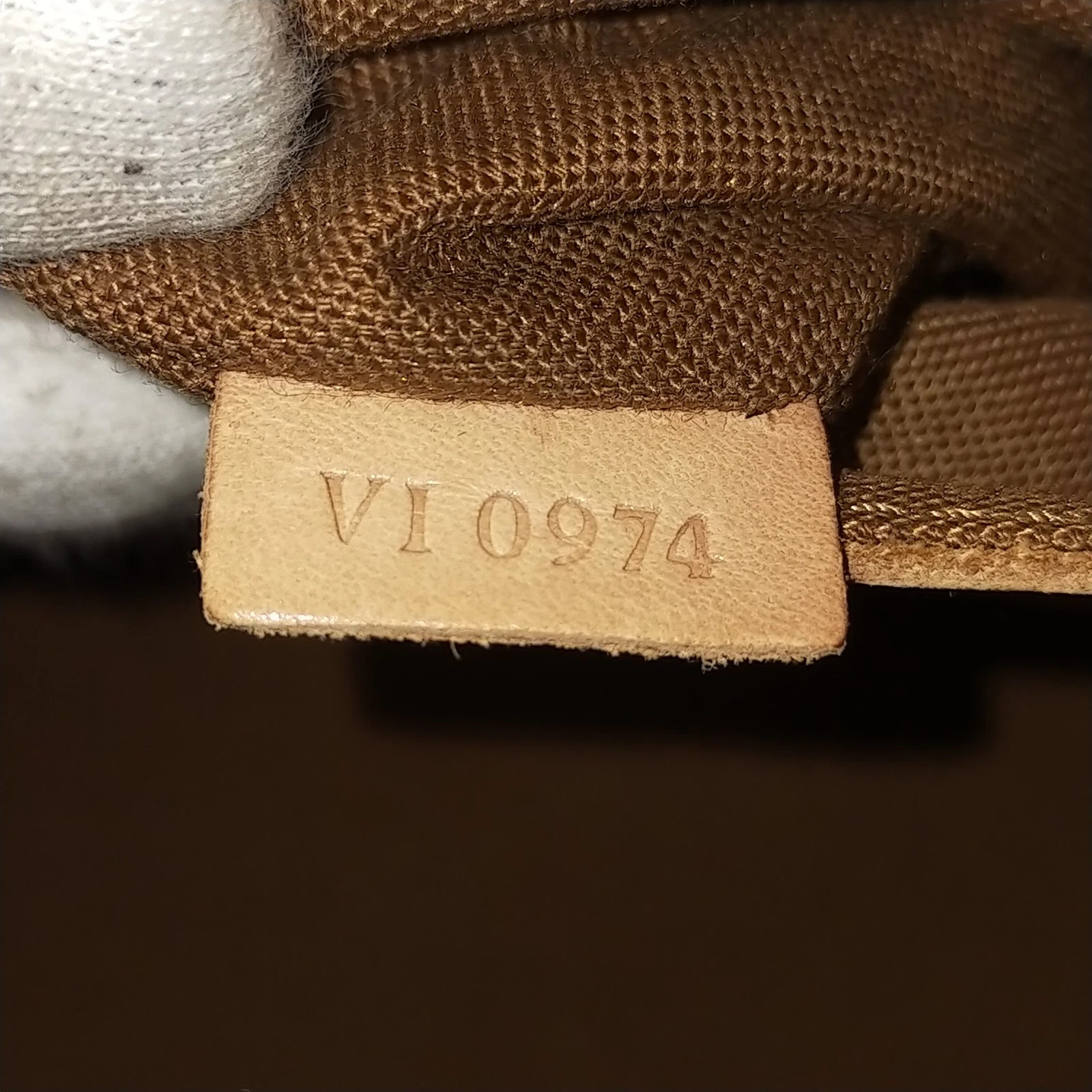 Louis Vuitton Alma Handbag Brown Monogram VI0974