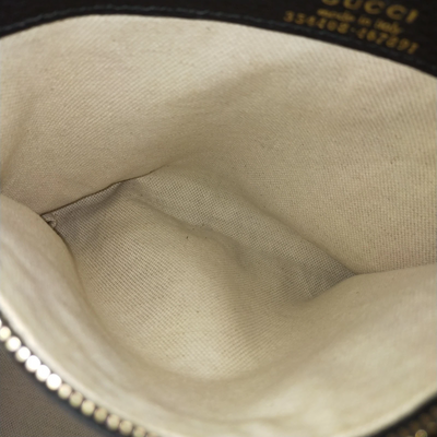 Gucci Tote Bag Black Leather 463076