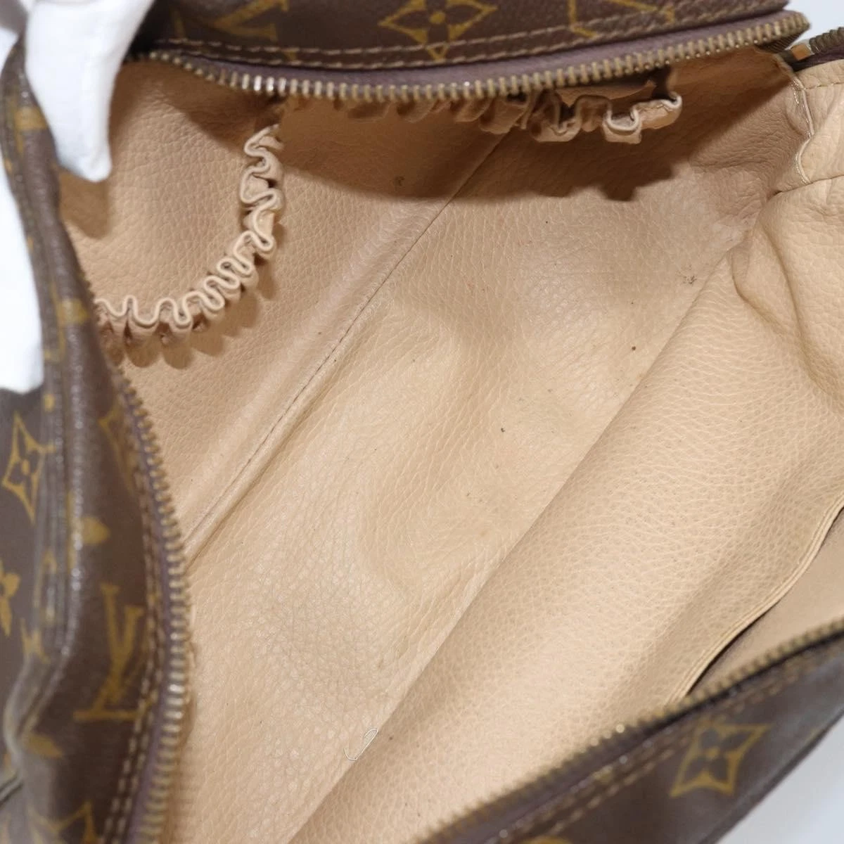 $600 LOUIS VUITTON Monogram Trousse Toilette 28 Clutch Bag VINTAGE