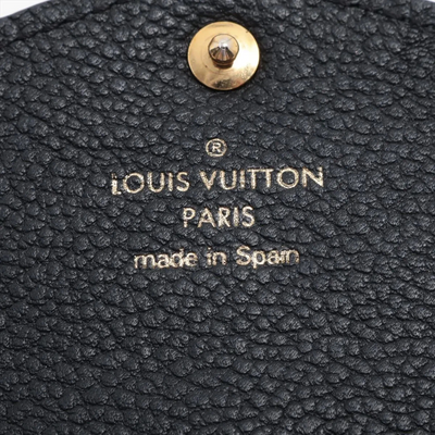 $1060 Louis Vuitton Empreinte Sarah Wallet NM Black