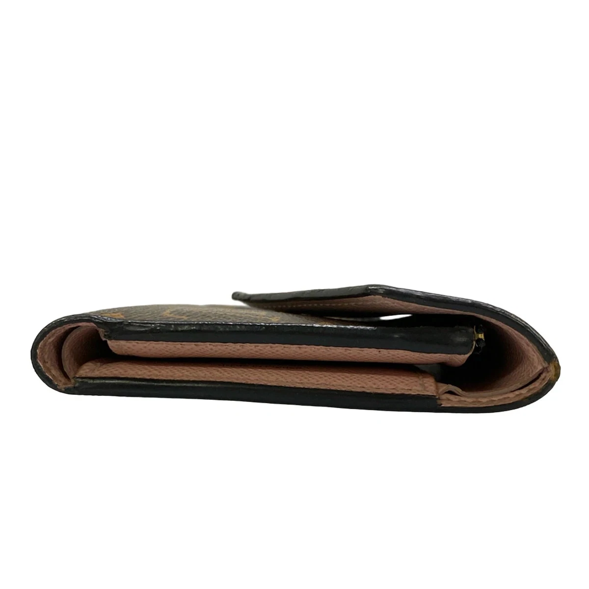 LOUIS VUITTON Portefeuille Victorine M62360 Rose Ballerine Monogram MI4118