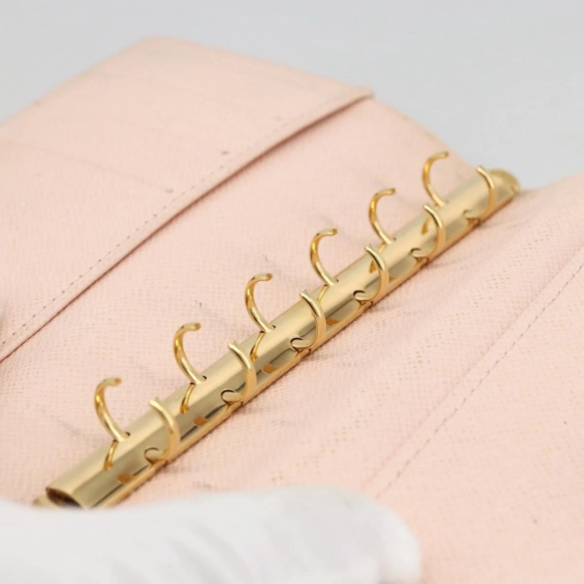$650 2006 LOUIS VUITTON Monogram Koala Small Ring Agenda Cover Rose CA0076