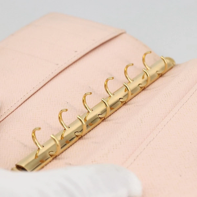 $650 2006 LOUIS VUITTON Monogram Koala Small Ring Agenda Cover Rose CA0076