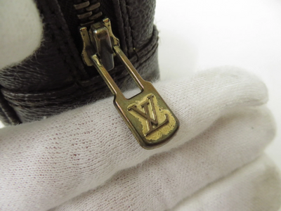 Authentic Louis Vuitton Monogram Trousse Toilette 23 Clutch Pouch Bag F#50649
