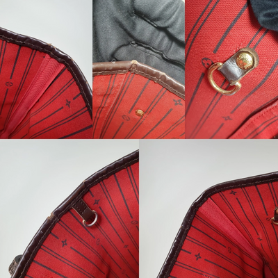 Louis Vuitton Neverfull MM Damier Ebene  CLA487