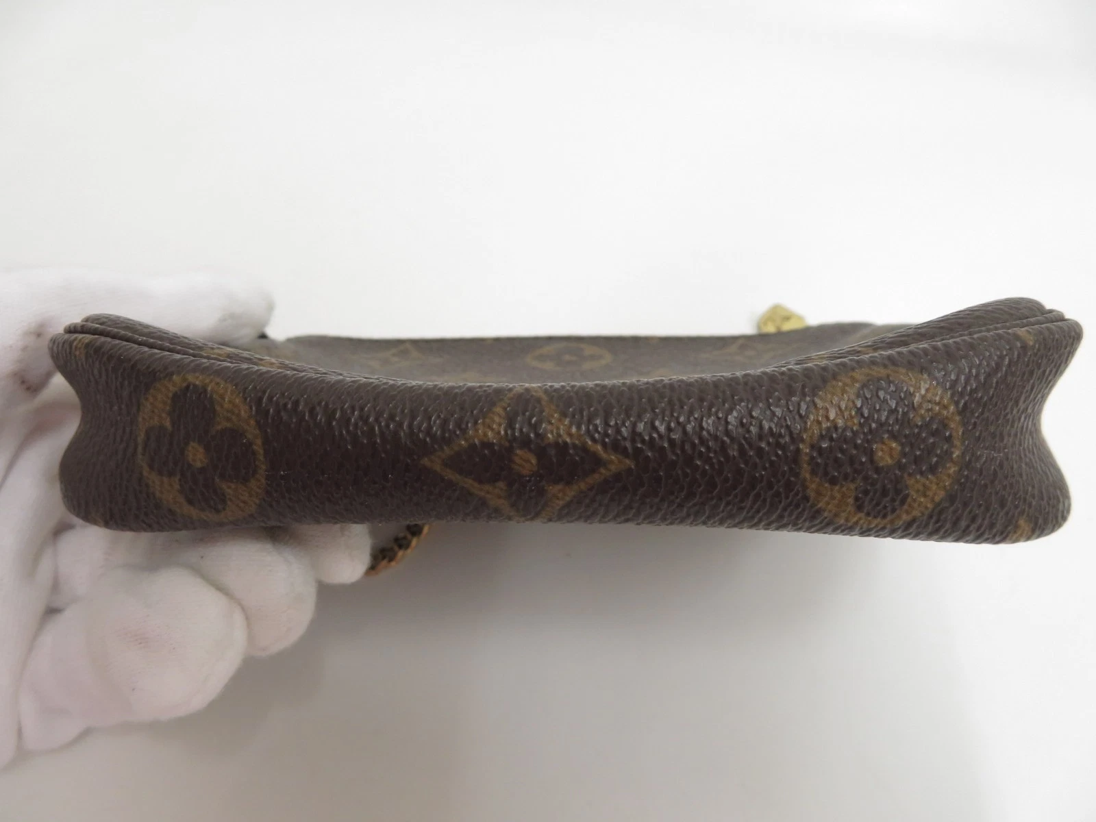 $845 2015 Louis Vuitton Monogram Mini Pochette Accessories SF2115