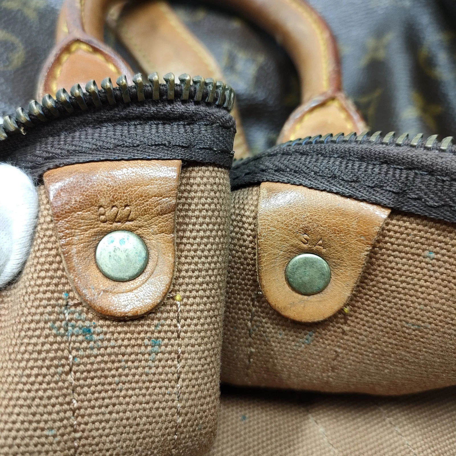 $1440 1982 Louis Vuitton Monogram Keepall 45 SA822