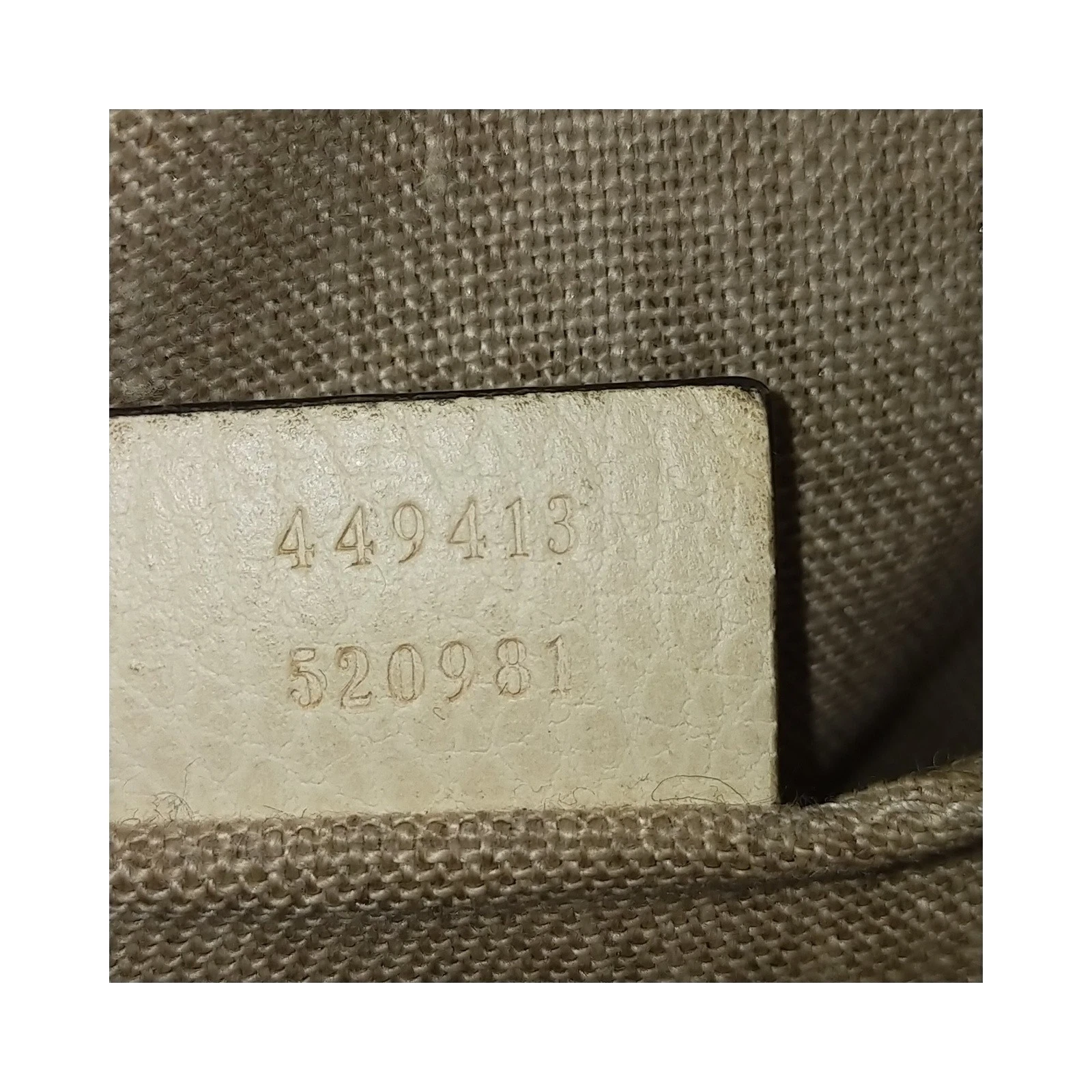 $1250 Gucci Monogram Dollar Calfskin Mini Bree Messenger Bag Beige Ebony Avoire