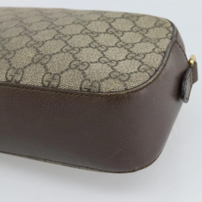 $1490 Gucci GG Supreme Monogram Web Neo Vintage Shoulder Bag Beige New Acero Crop