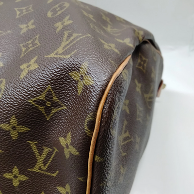 Louis Vuitton Keepall 45 Boston Bag Brown Monogram FL0040