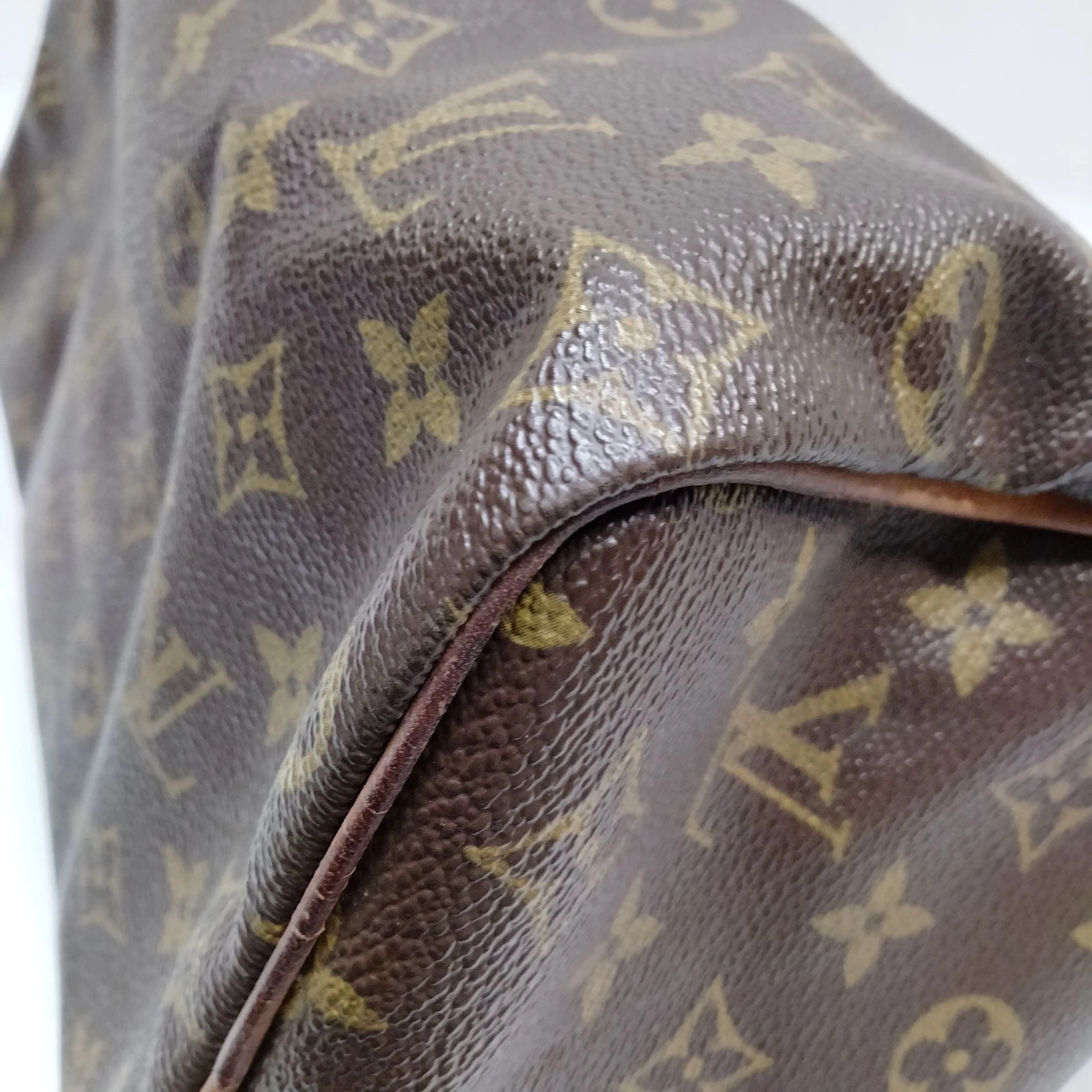 Louis Vuitton Speedy 25 Handbag Brown Monogram MI872