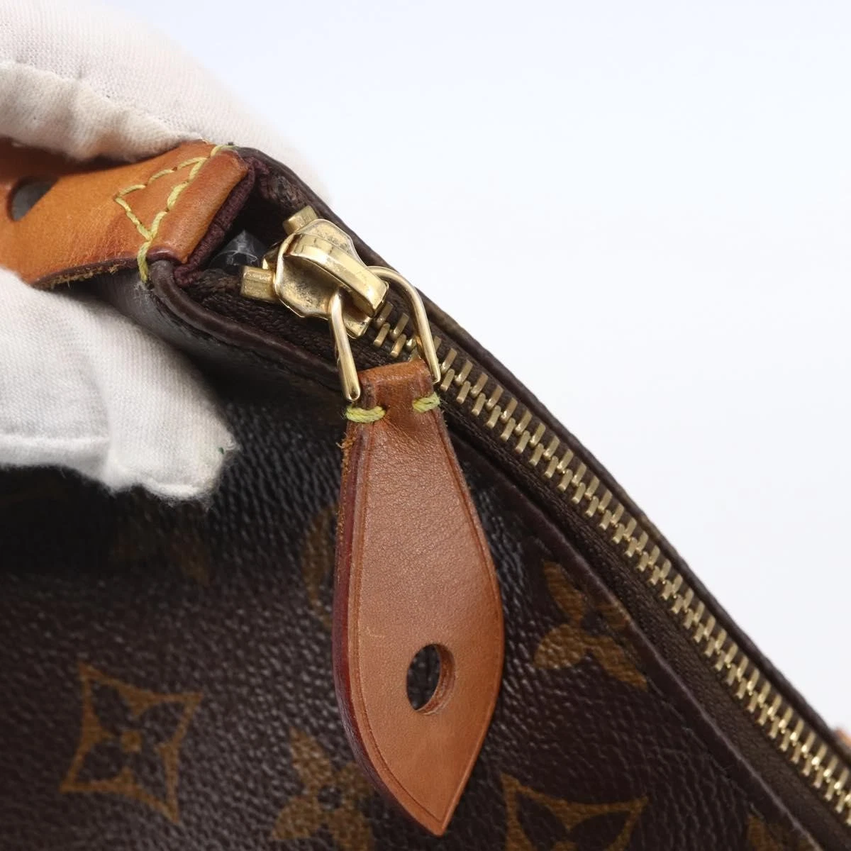 $1490 2016 LOUIS VUITTON Monogram Iena MM Tote Bag FL4166